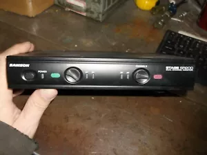 SAMSON SR200 DUAL CHANNEL RECEIVER WIRELESS SYSTEM (YY4) - Picture 1 of 7