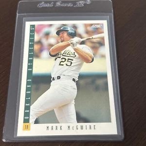 1993 Score - Mark McGwire #557 - Picture 1 of 2