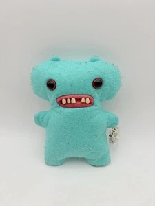 Fuggler Funny Ugly Monster Plush Gaptooth Mcgoo Blue Festival Rave Teeth Goth - Picture 1 of 9