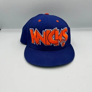 New Era New York Knicks Snapback Hat Hardwood Classics Blue Orange - Picture 1 of 9