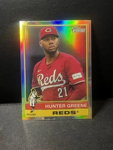 2025 Topps Heritage - Hunter Greene rifrattore cromato #96 - Foto 1 di 6
