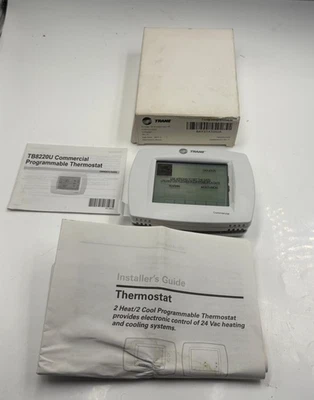 Trane BAYSTAT052A / TB8220U1029 Commercial Vision Programmable Thermostat - Image 1 of 4