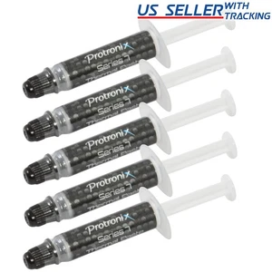 (5-pack) Silver Thermal Grease CPU Heatsink Compound Paste Syringe 5X - Afbeelding 1 van 3