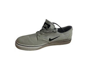 Nike SB Para Hombres Talla 8.5 Bolso sin asas Tenis de skate Gris Lona Informal 729825-008 - Imagen 1 de 8