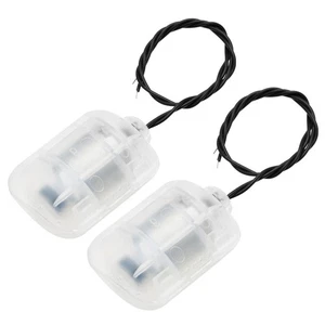 2pcs Vibration Motors DC 12V 4000RPM Vibrating Motor with White Shell 58x44x30mm - Picture 1 of 5