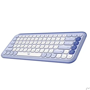 Logitech POP ICON KEYS Wireless Bluetooth Keyboard for Laptop Tablets PC - Picture 1 of 10