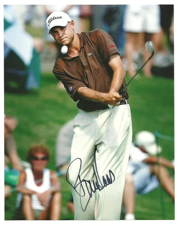 BILL HAAS Signed/Autographed 8x10 GOLF Photo w/COA - Image 1 of 1