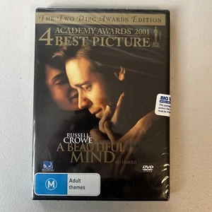 A Beautiful Mind (DVD, 2001) 2-Disc Awards Edition Brand New & Sealed Biography - Picture 1 of 2