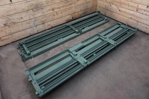 Set 2 Rear Left & Right Troop Seat Green AM General Hummer Humvee H1 M998 1992 - Picture 1 of 7