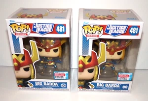 2 Stück BIG BARDA Funko Pop! #481 Justice League 2023 Fall Con LE beide MiB - Bild 1 von 8