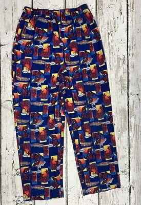 Pantalones de pijama Here Comes Spider-Man Woooosh de lana con estampado integral para jóvenes Foto 1 de 4