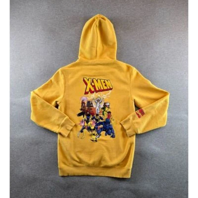 H&M Marvel X-Men Sudadera con Capucha Para Hombres XS 97 Amarillo Serie Animada Sudadera Wolverine Foto 1 de 4