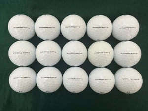 15 CALLAWAY CHROME SOFT GOLF BALLS - MINT/NEAR MINT - SAME BALLS IN PHOTOS (C) - Picture 1 of 3