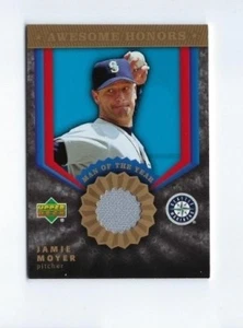 JAMIE MOYER 2004 UD IMPRESIONANTE HONOR ORO JUEGO CAMISETA #AH-JM TARJETA CASI NUEVA CUBIERTA SUPERIOR - Imagen 1 de 2