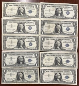 Us Currency Lot - Picture 1 of 5