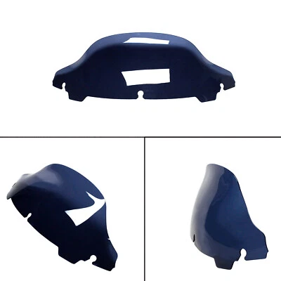 7" Ink Blue Street Glide Windshield Windscreen for Harley 14-23 FLHTK FLHX FLHT - Image 1 of 4