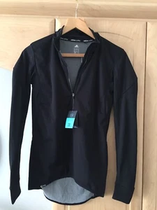 Womens Ladies Adidas Warm Wind 37.5 L/S cycling jersey X Small.New with tags - Picture 1 of 11