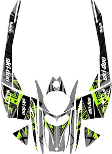 SKI-DOO REV 2004+ Wrap Graphics Kits SNOWMOBILE SLED GRAPHIC WRAP DECALS D1 - Picture 1 of 1