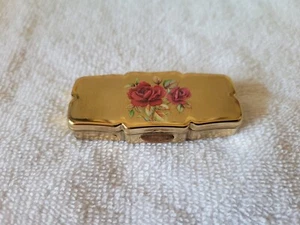 Stratton Floral Pillendose Made In England - Bild 1 von 12