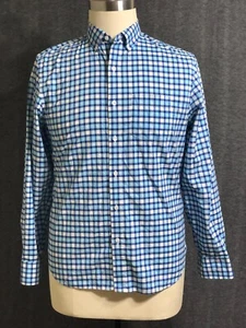 Camicia elegante uomo Bonobos taglia M vestibilità standard elasticizzata a quadri manica lunga con bottoni - Foto 1 di 10