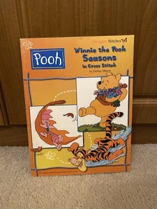 Winnie The Pooh Seasons in Cross Stitch Designer Stitches by Debbie Minton DS5 - Picture 1 of 2