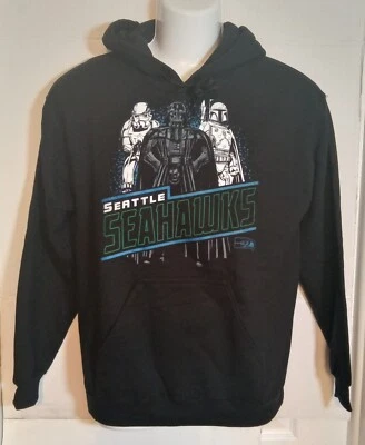 Sudadera con capucha Seattle Seahawks Star Wars comida chatarra pequeña para niños Foto 1 de 4