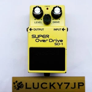 Pedal de efectos para guitarra BOSS SD-1 SUPER Over Drive MIJ 1983 envío gratuito - Imagen 1 de 15