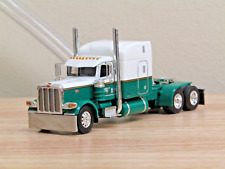 DCP white/green Peterbilt 389 63"stand up sleeper tractor  1/64 new no box