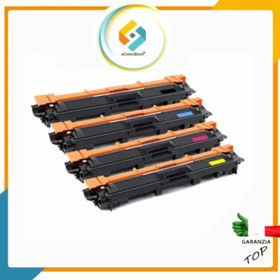 4 Toner compatibili per Brother MFC 9140CDN HL 3140CW DCP 9020CDW TN 241BK 245 - Immagine 1 di 2