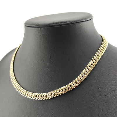 ⭐ Pierre Lang Halskette Collier Anhänger Strick Kette Perle Magnet Gold Go 104 ⭐ - Bild 1 von 3