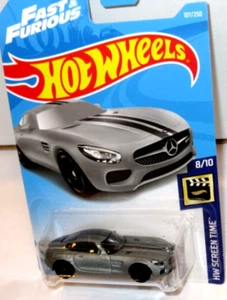 2019 HOT WHEELS FAST & FURIOUS ~ MERCEDES-AMG GT ~ MOC ~ - Picture 1 of 6