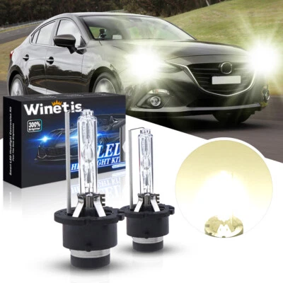 For Mazda 3 2013 2014 D2S Low Beam Xenon HID Replacement Headlight Bulb 4300K - Image 1 of 4