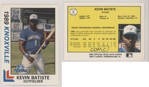 1989 Best Knoxville Blue Jays Kevin Batiste #2