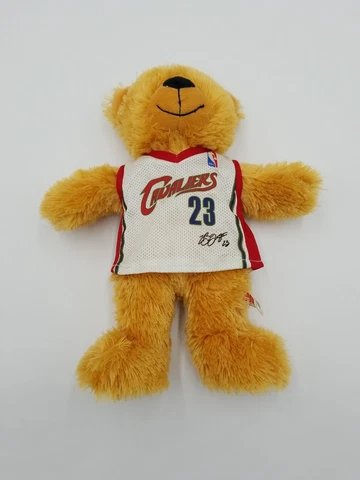 Lebron James 2009 Cleveland Cavaliers NBA 14" Teddy Bear Plush With Jersey Cover