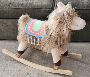 Animal Adventure Soft Landing Joyrides Rocking Llama Rocker Toy 22 x 12 x 28" - Picture 1 of 10