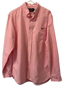 Mens American Living W/ Eagle Pink Long Sleeve Button Down Front Shirt Size L - Picture 1 of 10