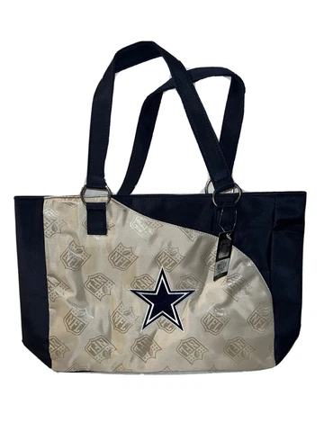 NWT Dallas Cowboys Tote Purse NFL  Little Earth 10” x 16” Blue Star Logo Cover