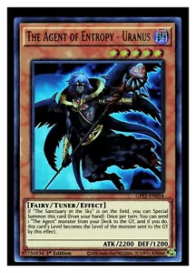YuGiOh GFP2-EN054 The Agent of Entropy - Uranus The 2nd Haunting Ultra Rare - Picture 1 of 1