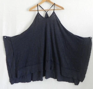 We the Free Tunic/Boxy/Oversize/Asymmetrical Mini Dress Racer Back V-Neck Size S - Picture 1 of 12