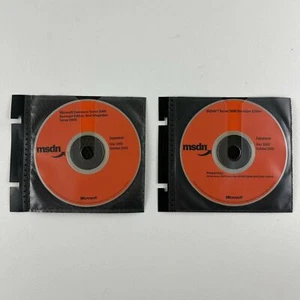 Japanese (2) Discs 1001 1002 Oct 2001 MSDN Windows Server 2000 Biztalk Microsoft - Picture 1 of 8