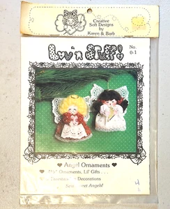 Creative Soft Designs Lov 'n stuff Schnittmuster Nr. 0-1 Engel Ornamente - Bild 1 von 2