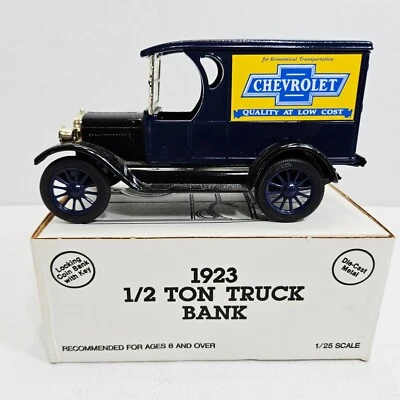 Ertl Chevrolet 1923 Delivery Van Bank Die Cast Metal 1/25 Calidad a Bajo Costo Foto 1 de 4