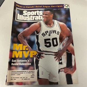 March 7, 1994 David Robinson San Antonio Spurs Sports Illustrated - Picture 1 of 2
