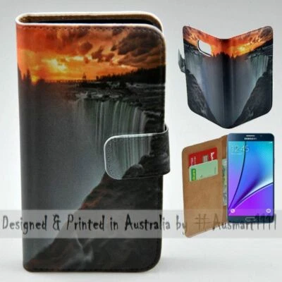 For Samsung Galaxy Note Series Niagara Falls Theme Print Mobile Phone Case Cover - image 1 of 3