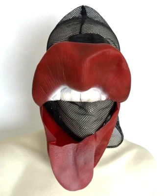 Máscara de goma de Halloween The Paper Magic Group de colección horror labios bucales Foto 1 de 4