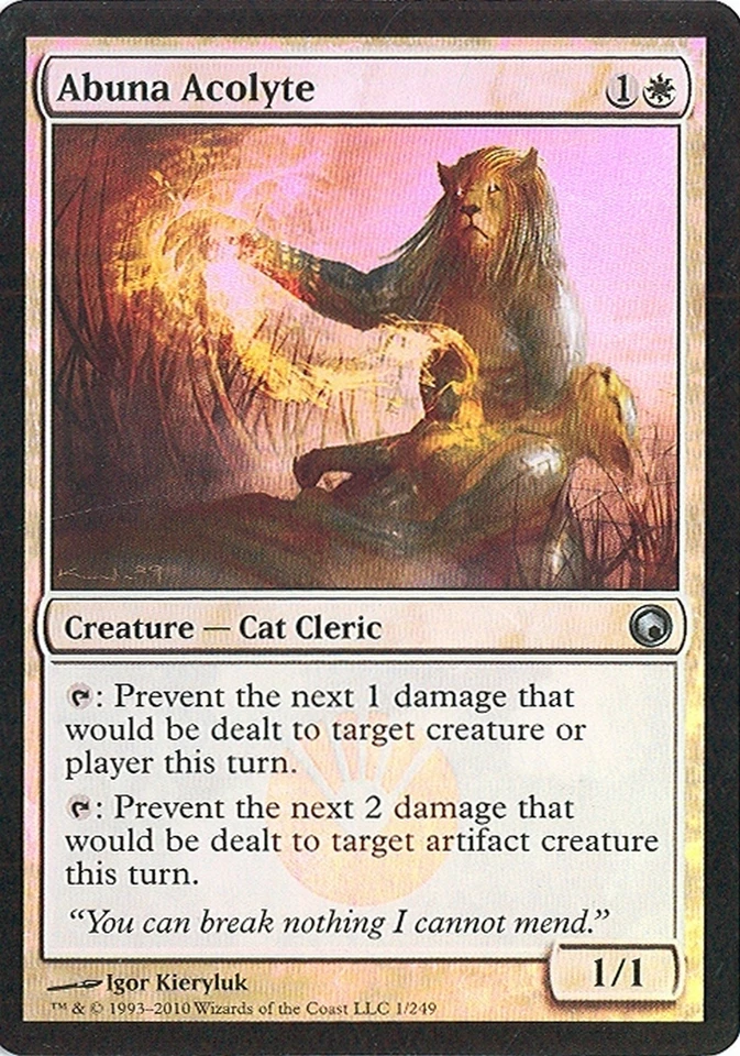 MTG - Scars of Mirrodin - Abuna Acolyte - Foil - NM - Image 1 of 1