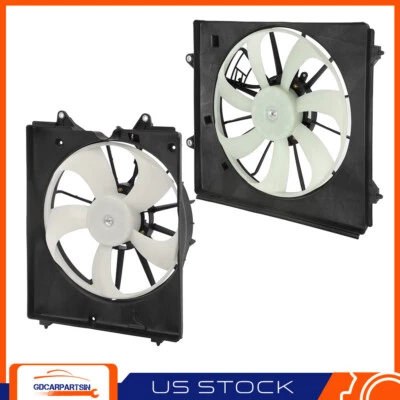 For 2011 2012-2017 Honda Odyssey Cooling Fans Assembly 611360 601360 - Image 1 of 4