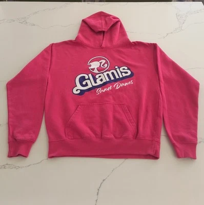 Barbie Girl Pink Glamis Sand Dunes Youth Pullover Hoodie Size M (14-16) - Image 1 of 4