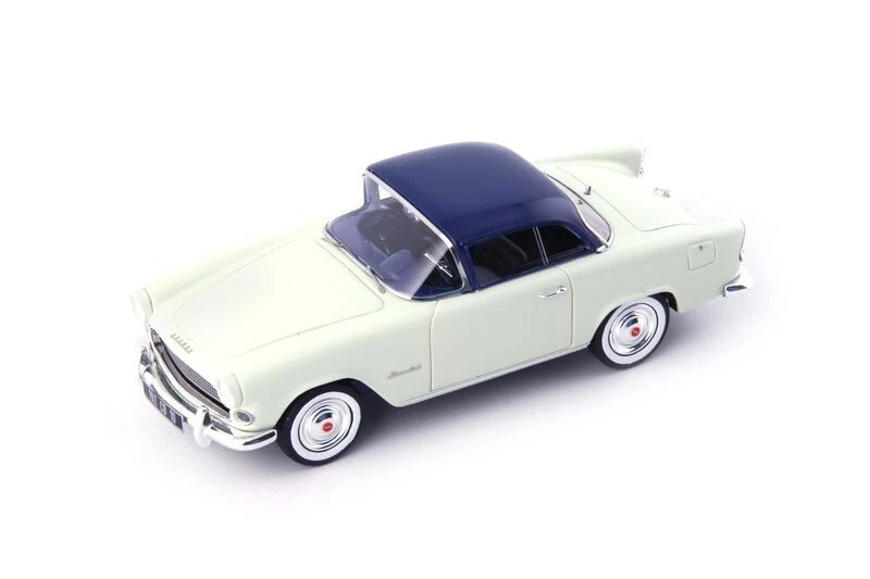 SIMCA ARONDE PLEIN CIEL 1957 LIGHT GREEN-DARK BLUE 1:43 - Immagine 1 di 1