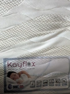 Kayflex pocket plush 2000 mattresses. Medium firm. 80 X 200 Fits Ikea Daybed - Picture 1 of 3